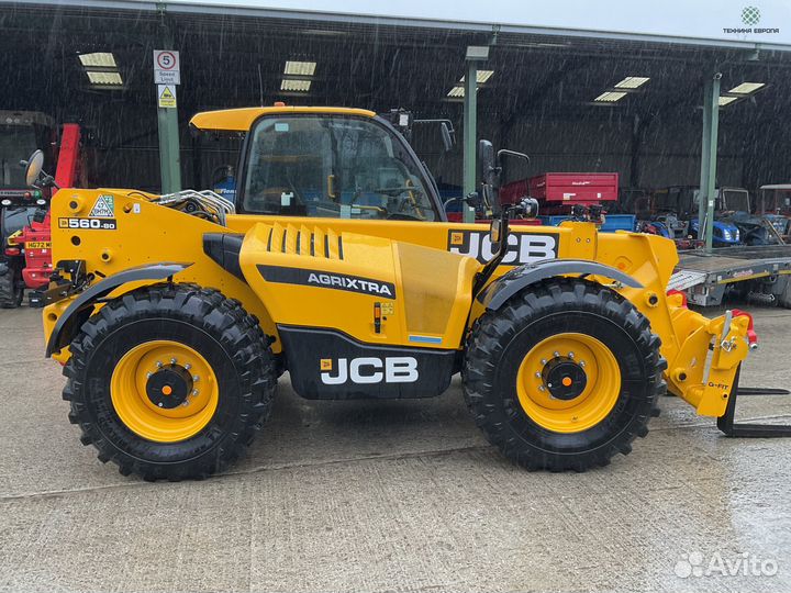 Телескопический погрузчик JCB 560-80, 2023