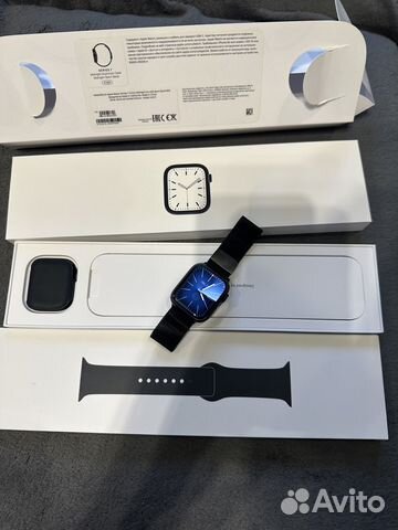 Apple Watch 7 41mm полный комплект купить в Москве | Личные вещи | Авито