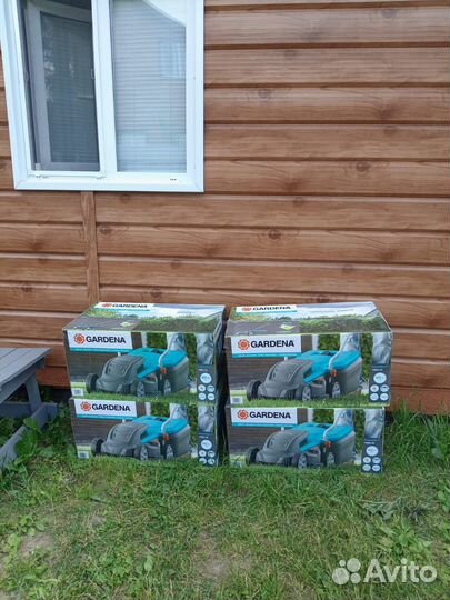 Электрическая газонокосилка gardena PowerMax 1400