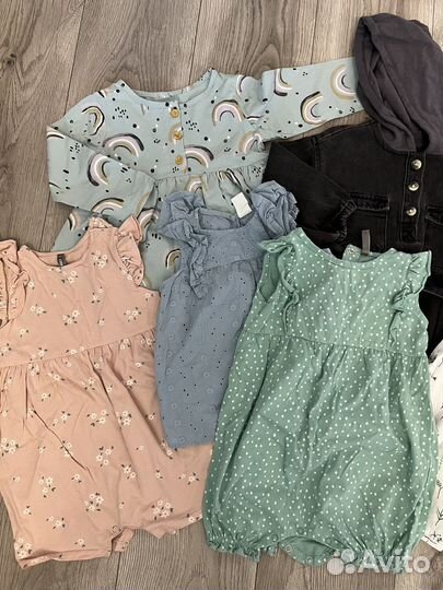 Пакет вещей на девочку 86 h&m zara