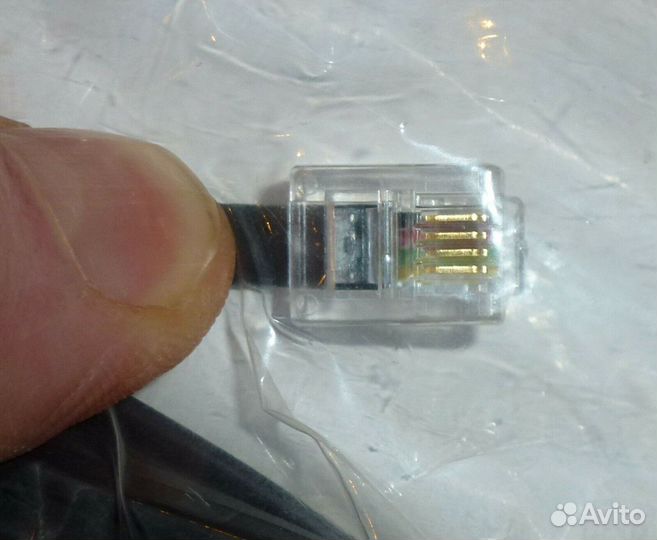 Подлинный модемный кабель Dell RJ11 черный DPN 082