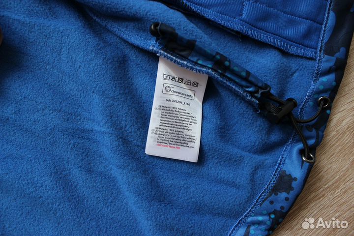 Куртка ветровка softshell rocktrail 134-140 Герман