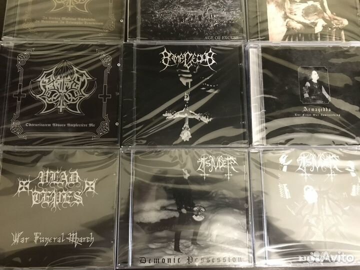 Black / Death Metal CD / диски фирменные новые
