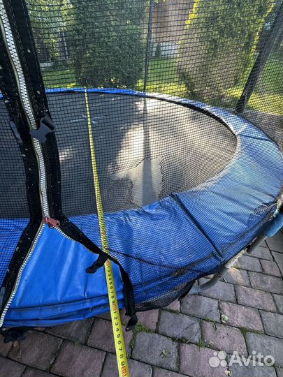 Батут с сеткой