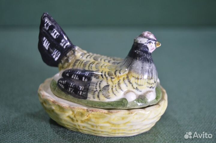 Шкатулка фарфоровая, мелочевница 