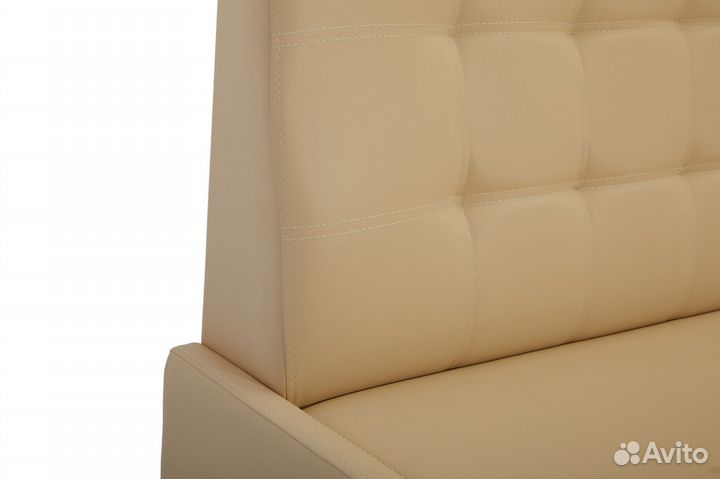 Диван ку-16 с коробом 140 см экокожа Линкольн 103