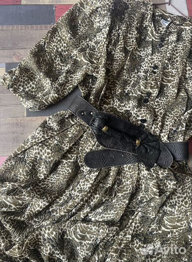 Платье винтаж 80-е гг