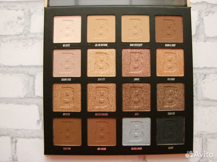 Новая палетка теней By Beautybay 16 Nude