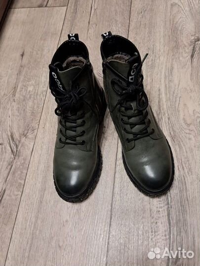 Ботинки женские зимние 40 размер кожа натуральная