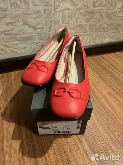Балетки ecco 38 размер
