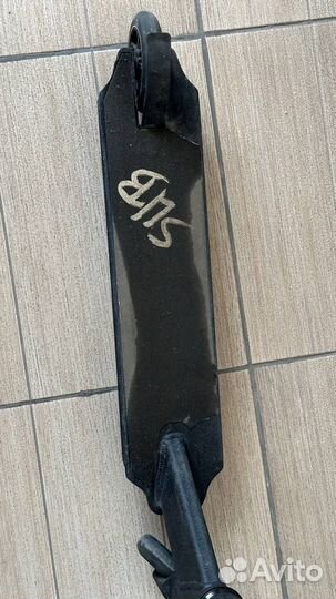 2-колесный трюковой самокат SUB black110, черный