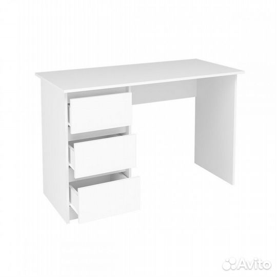 Стол письменный + комод Айден не IKEA серый белый