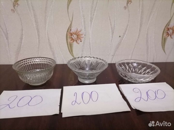Хрусталь СССР и стекло СССР