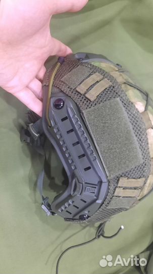 Шлем без ушей. свмпэ+ чехол на шлем