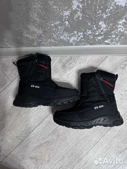 Ботинки зимние для мальчика 34