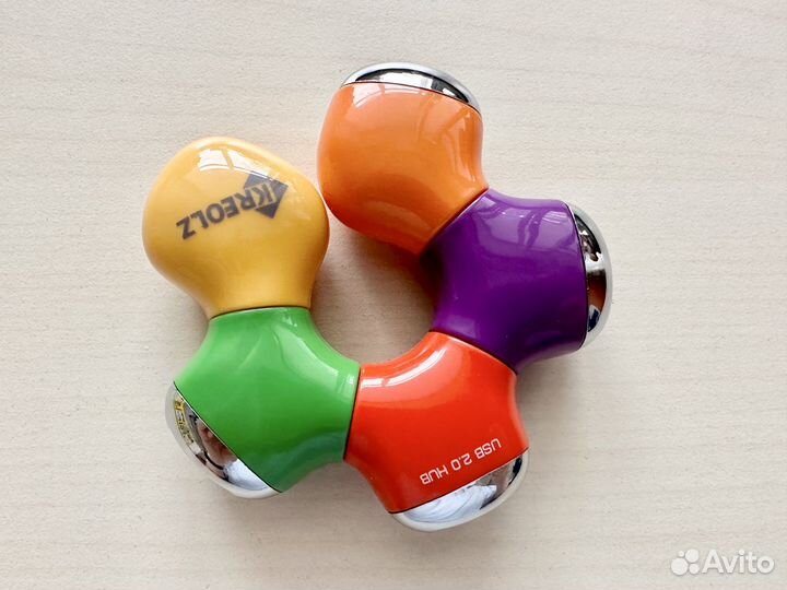 Классный USB хаб 2.0 на 4 порта