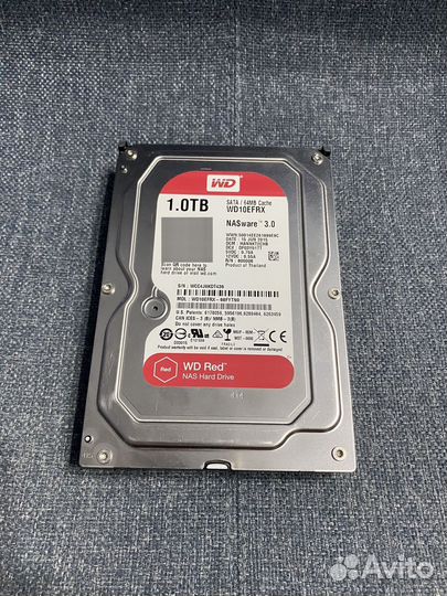 WD Red на 1TB (1000GB)