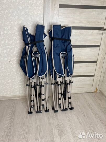 Раскладушка туристическая усиленая многоножка