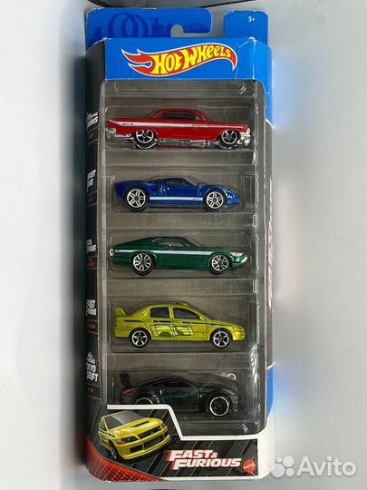 Hot Wheels 5 Pack Fast Furious (Lancer)