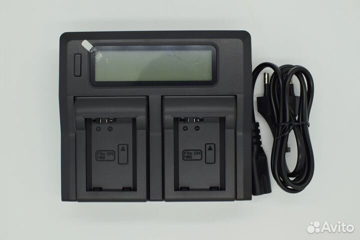 Двойное зарядное устройство для LCD sony FW50