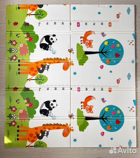 Детский складной термоковрик 200х180х1 см Новый