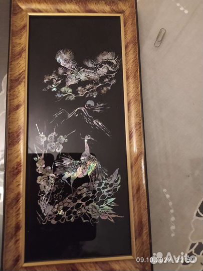 Картины с перламутром. Корея