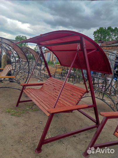 Качели на дачу лофт