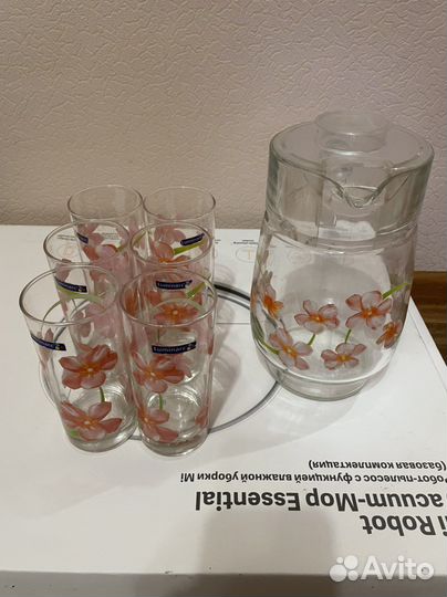 Набор кувшин и стаканы