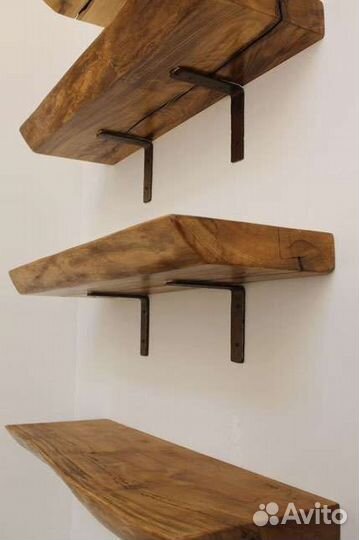 Полочка дизайнерская в стиле лофт