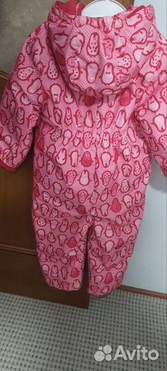 Комбинезон демисезонный 86 92 для девочки