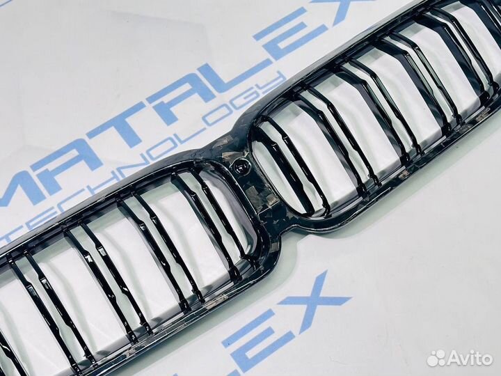 Решетка BMW G14 G15 G16 рестайлинг кованый карбон