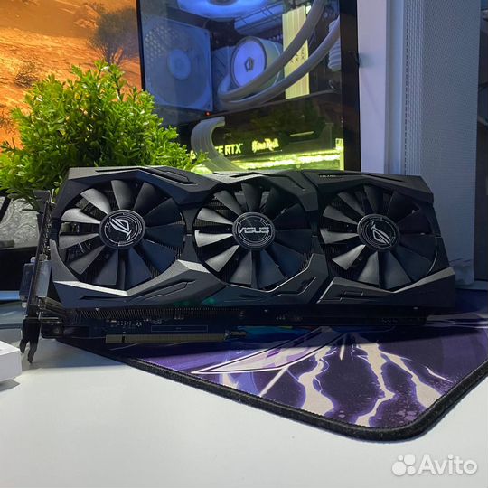 Лучшая GTX 1060 6GB asus ROG strix