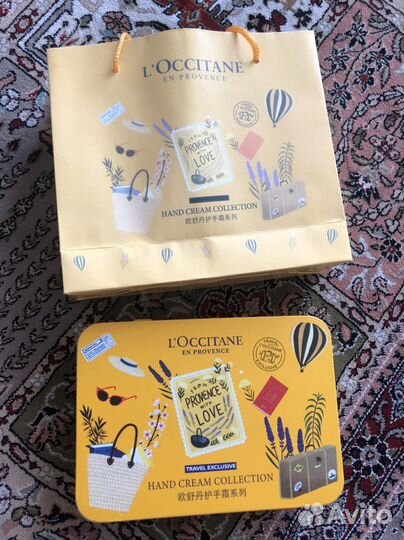 Наборы кремов L’occitane,новые
