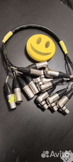 Кабель провод звуковой XLR