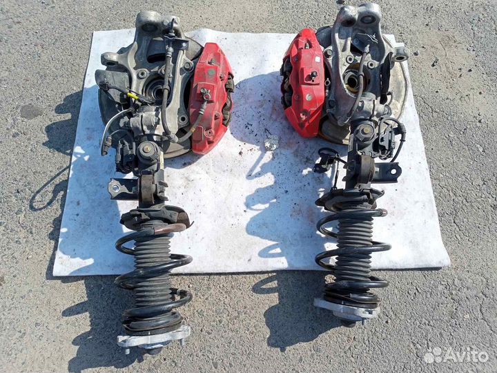 Kia Stinger GT 3.3 2020 суппорта brembo передние