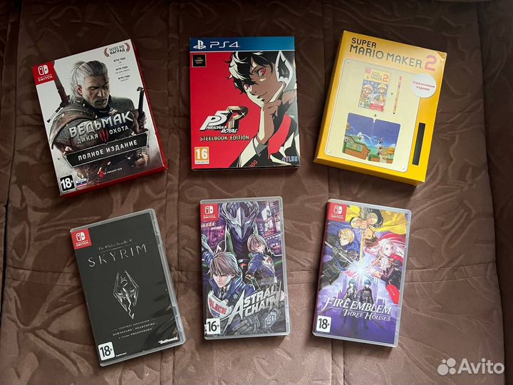 Игры для nintendo switch и ps4