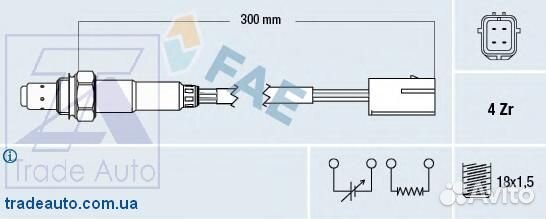 Лямбда-зонд FAE 77197