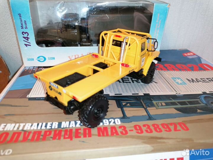 Модели грузовиков газ-53, Урал-43206 1:43