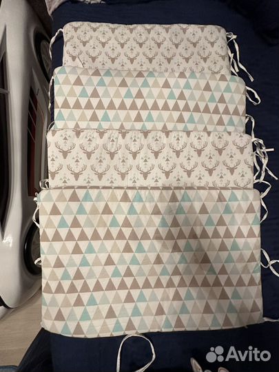 Бортики в детскую кроватку