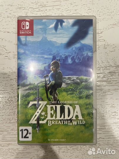 Игра the legend of zelda breath of the wild картри