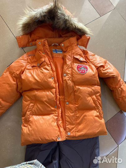 Зимняя куртка и штаны 128