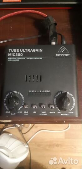 Ламповый микрофонный предусилитель