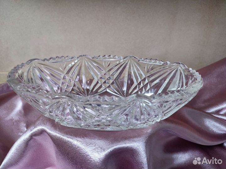 Хрустальная ваза СССР