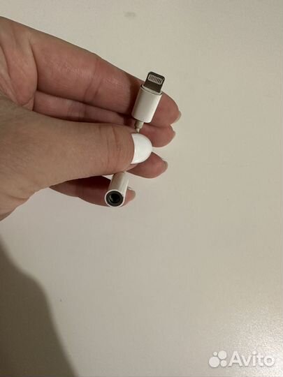 Переходник lightning 3.5 jack