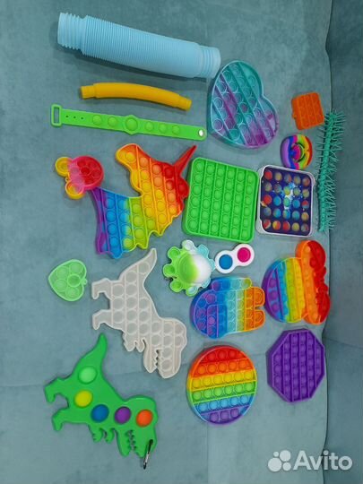 Игрушки, поп ит антистресс