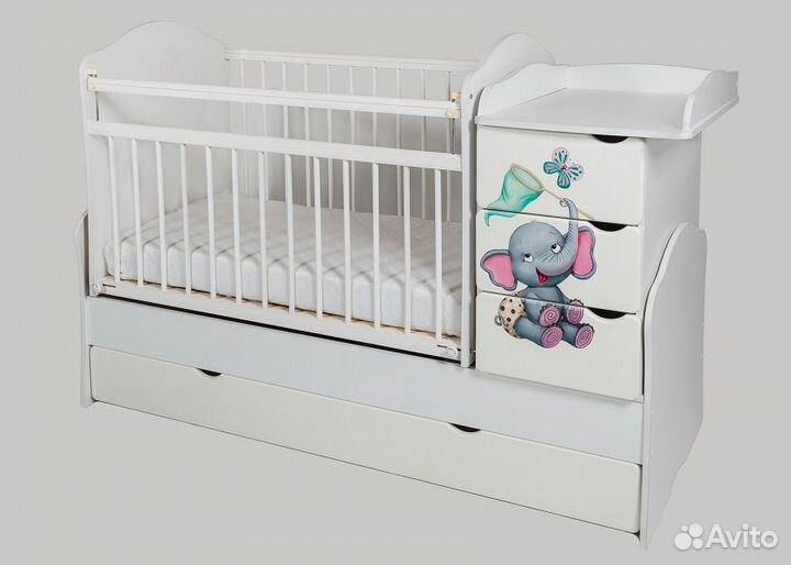Кровать трансформер 2 печать слоник