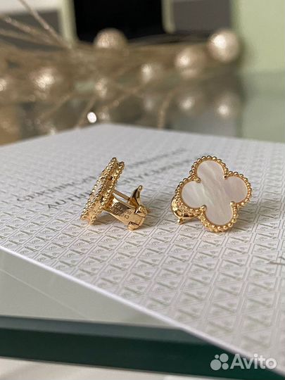 Серьги Van cleef