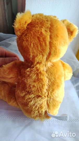 Мягкая игрушка жёлтый Мишка новый
