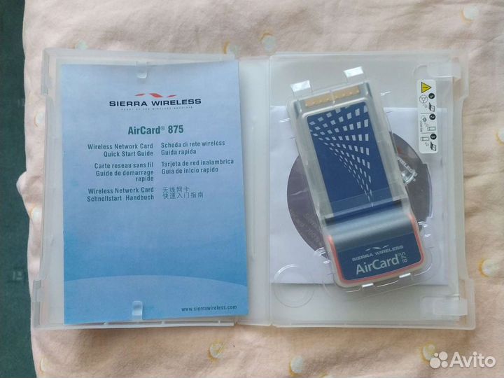Sierra AirCard 875 3G pcmcia модем GSM