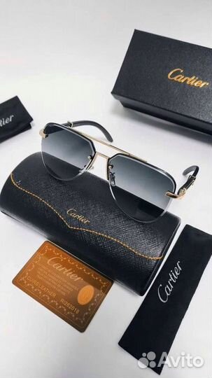 Мужские очки Cartier Aviator